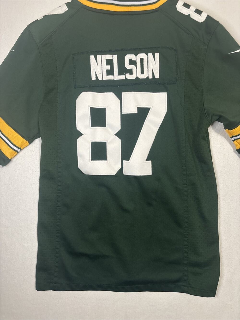 Nike On Field NFL Green Bay Packers Jordy Nelson #87 Jersey Kids Youth Large
